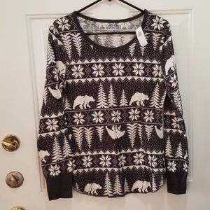 Fair Isle Thermal Top